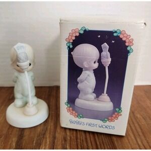 1992 "Baby's First Words"‎ Precious Moments 527238 Seventh In Babys First Series